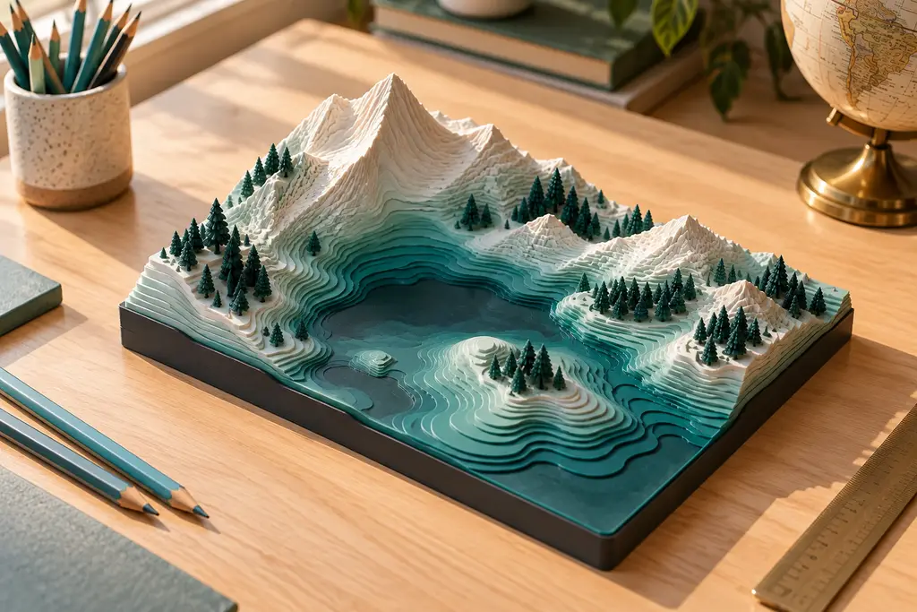 Concept render: Classroom models, view 3 of the same piece