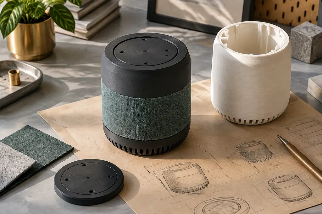 Concept render: Product prototypes, view 3 of the same piece