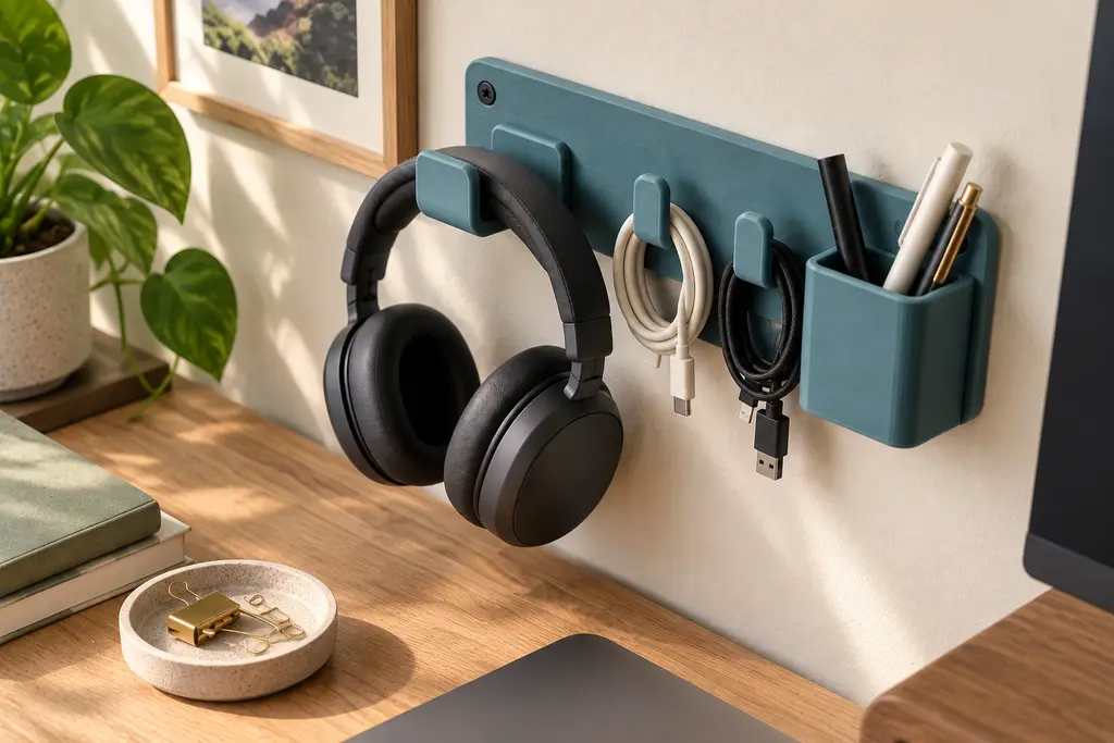 Concept render: Workspace organizers, view 3 of the same piece