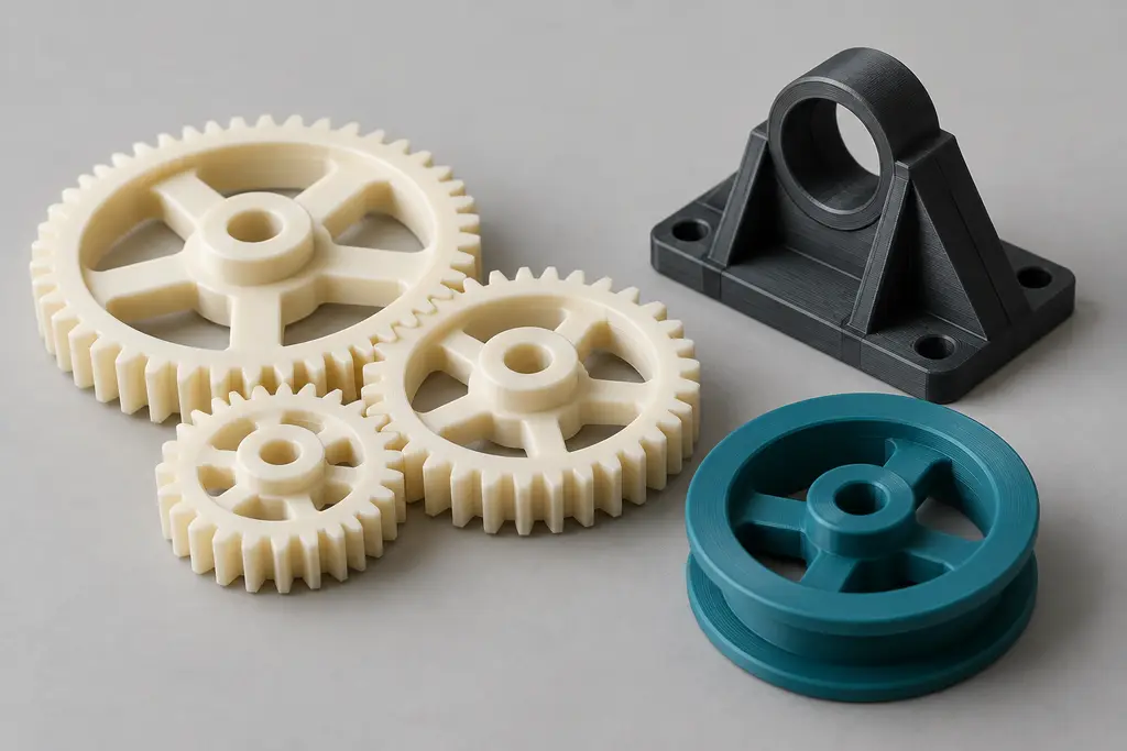Concept render: Custom plastic parts, view 2 of the same piece