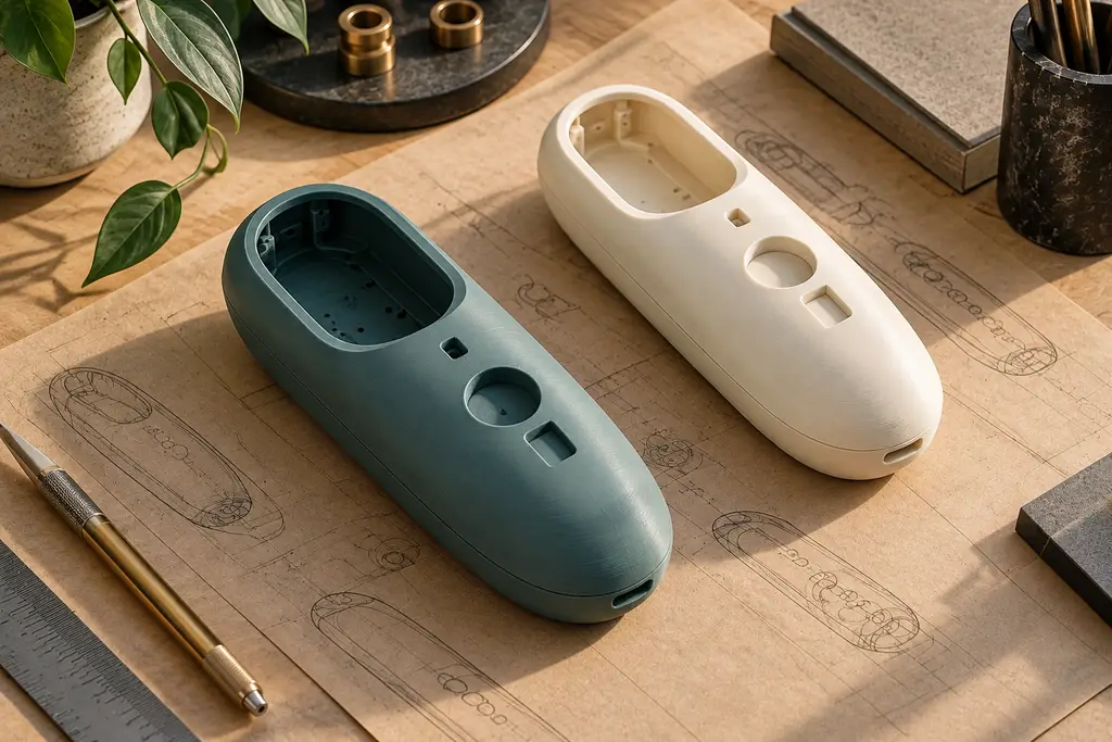Concept render: Product prototypes, view 3 of the same piece