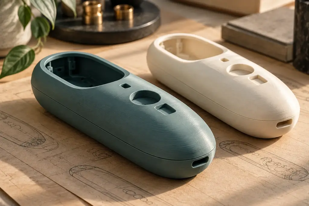 Concept render: Product prototypes, view 4 of the same piece